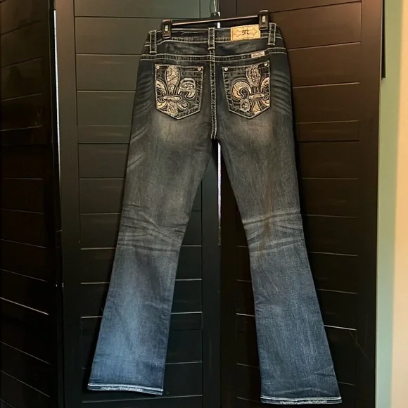 Miss Me Jeans Signature Boot, 30x32 actual JP8839BV - Picture 2 of 12